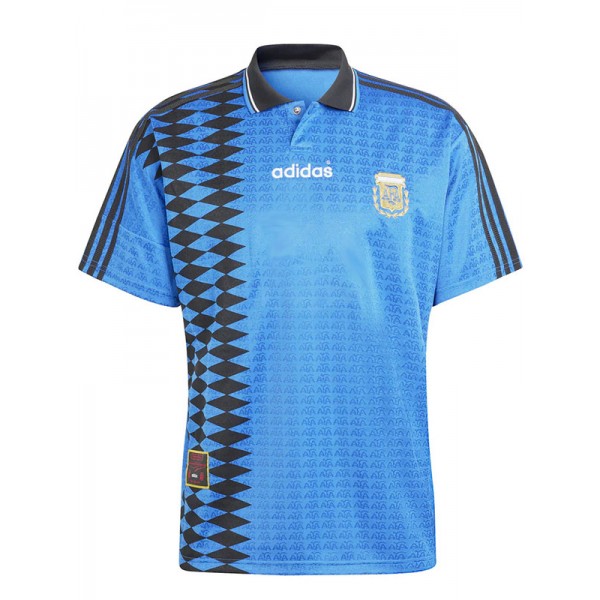 Argentina away retro jersey maradona 1994 usa world cup men's maillot match 2ed sportwear football shirt